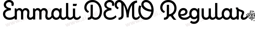 Emmali DEMO Regular字体转换